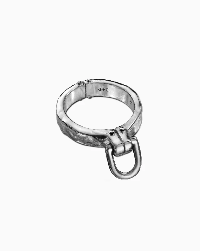 minimal gold ring stack Qode Ring