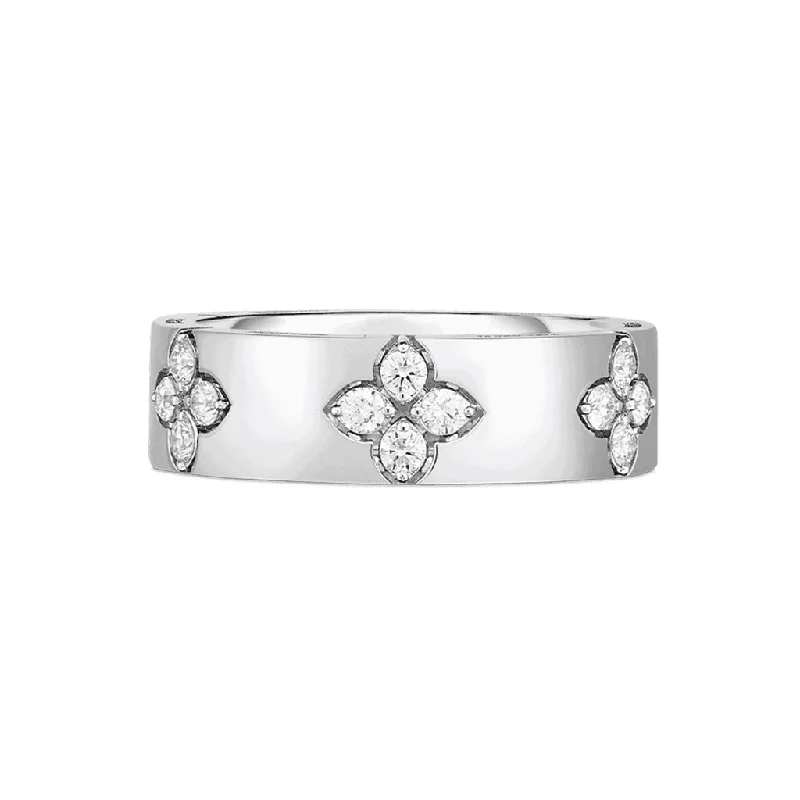 18K White Gold