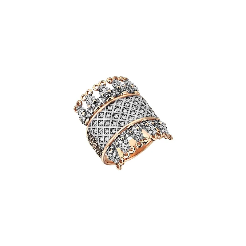unique silver branch ring Snake Charmer Ring