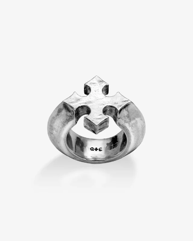 men’s sterling silver cufflinks Sigil Ring