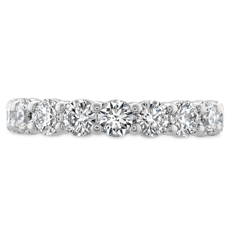celestial moon and star necklace Signature Eternity Band