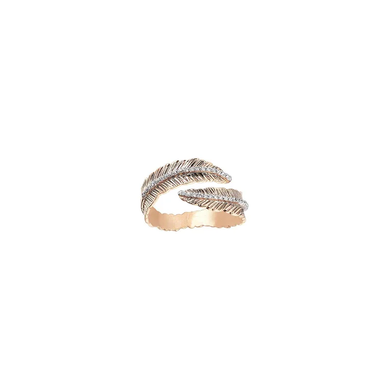 tiny star constellation bracelet Feather Pinky Ring