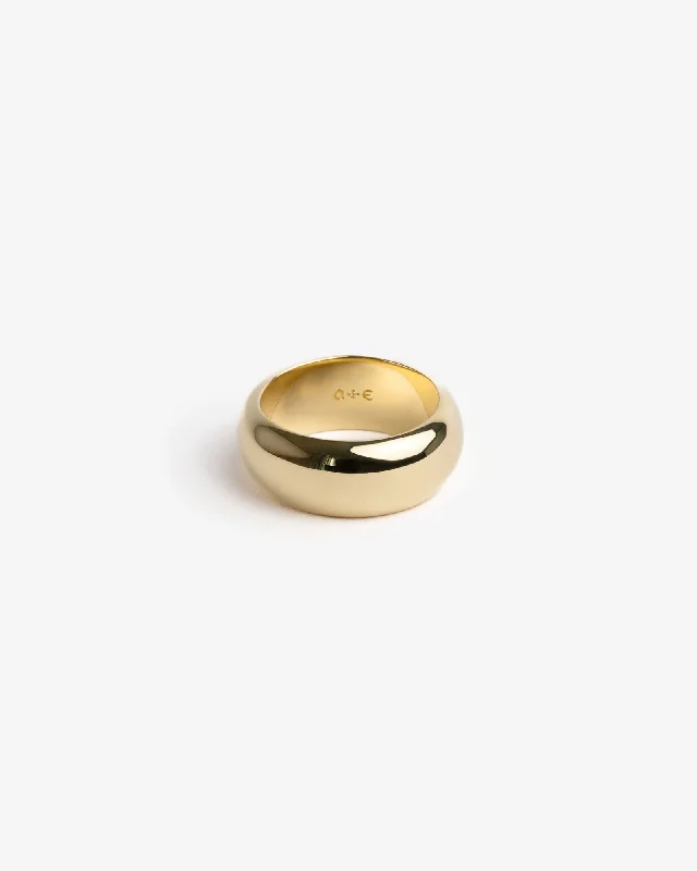 black diamond stud earrings Syd Classic Stacker Ring (Bold)