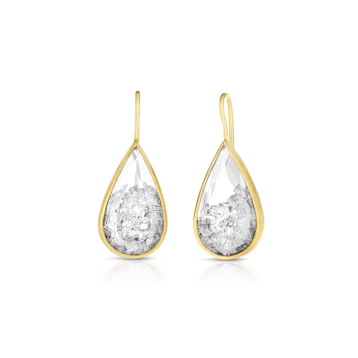 vintage filigree engagement ring Teardrop Shaker Earrings