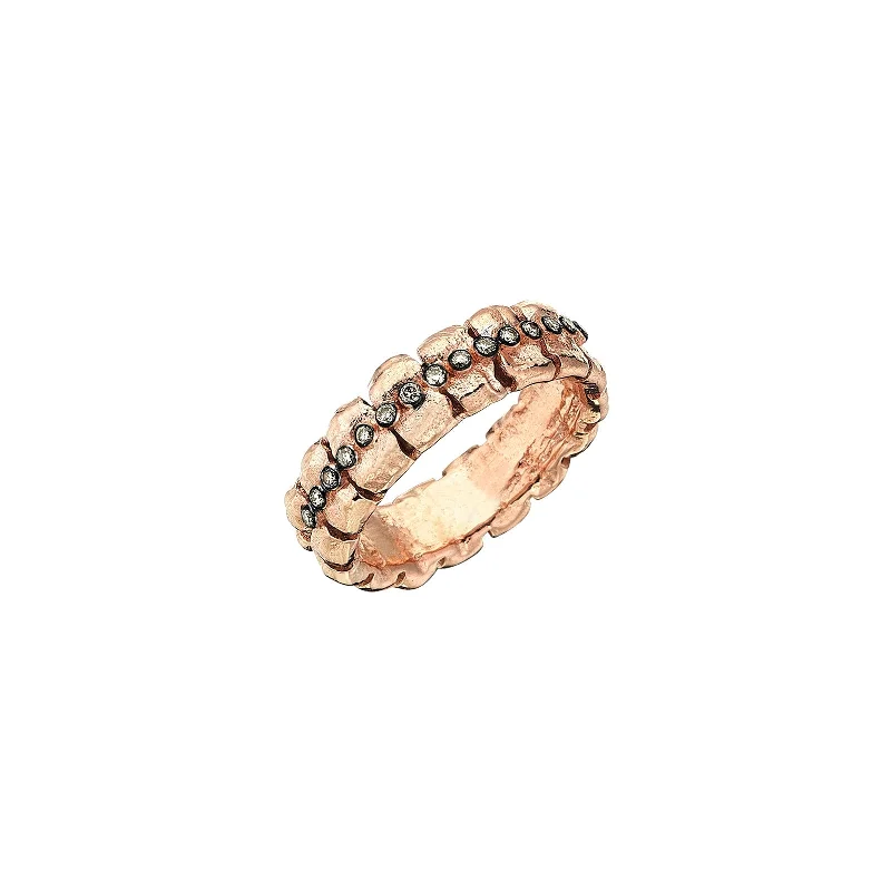 minimalist gold square earrings Unbreakable Ring