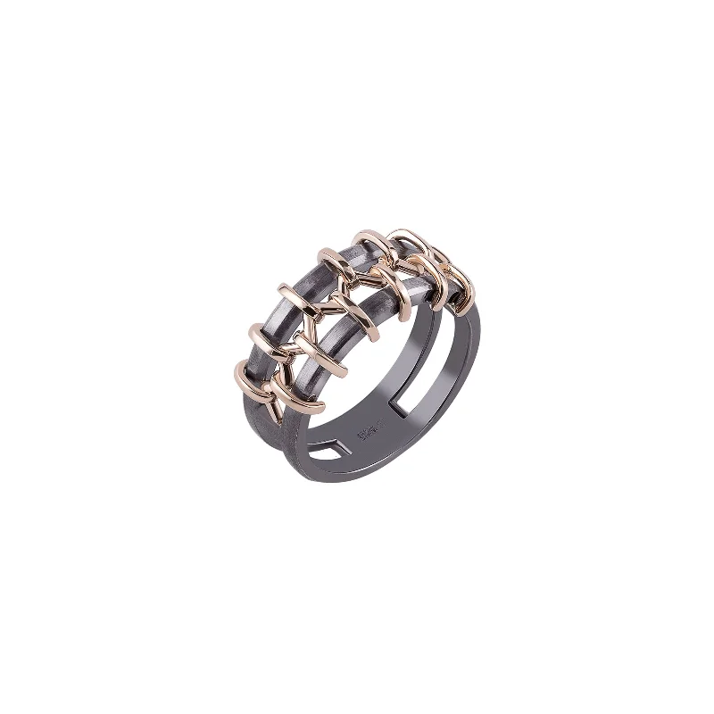 personalized couple rings Voyager Ring