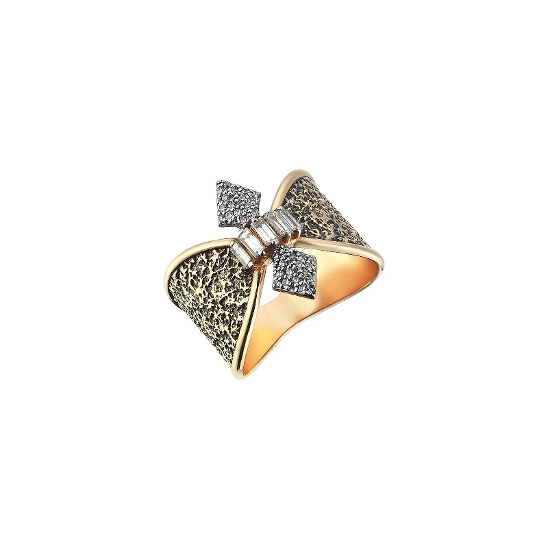 unique diamond eternity band "Your Highness" Ring