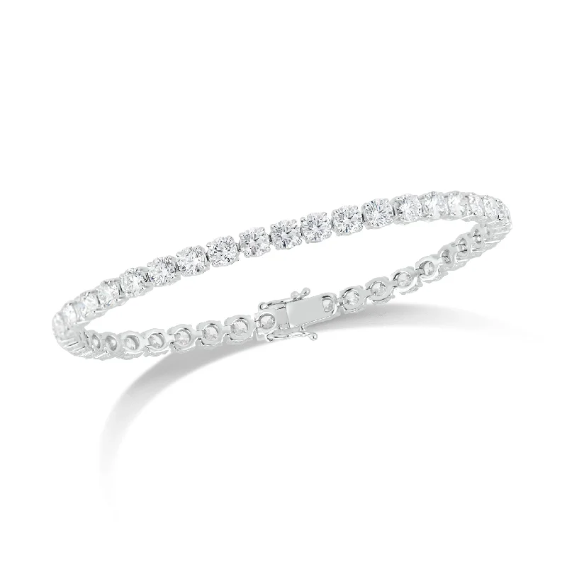 classic gold cuff bracelet 10 ct Diamond Tennis Bracelet