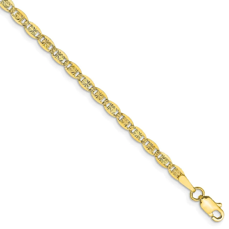 classic gemstone stud earrings 10KT Yellow Gold 20" 2.75MM Diamond-cut Valentino Chain