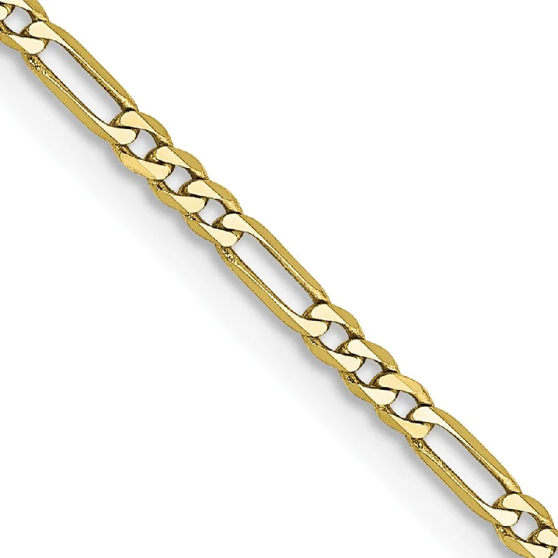 black opal engagement ring 10KT Yellow Gold 22-inch 1.75MM Lobster Clasp Figaro Chain