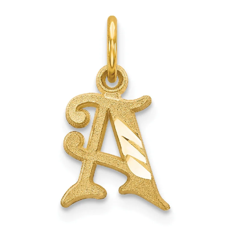 tiny star constellation bracelet 14k Initial A Charm