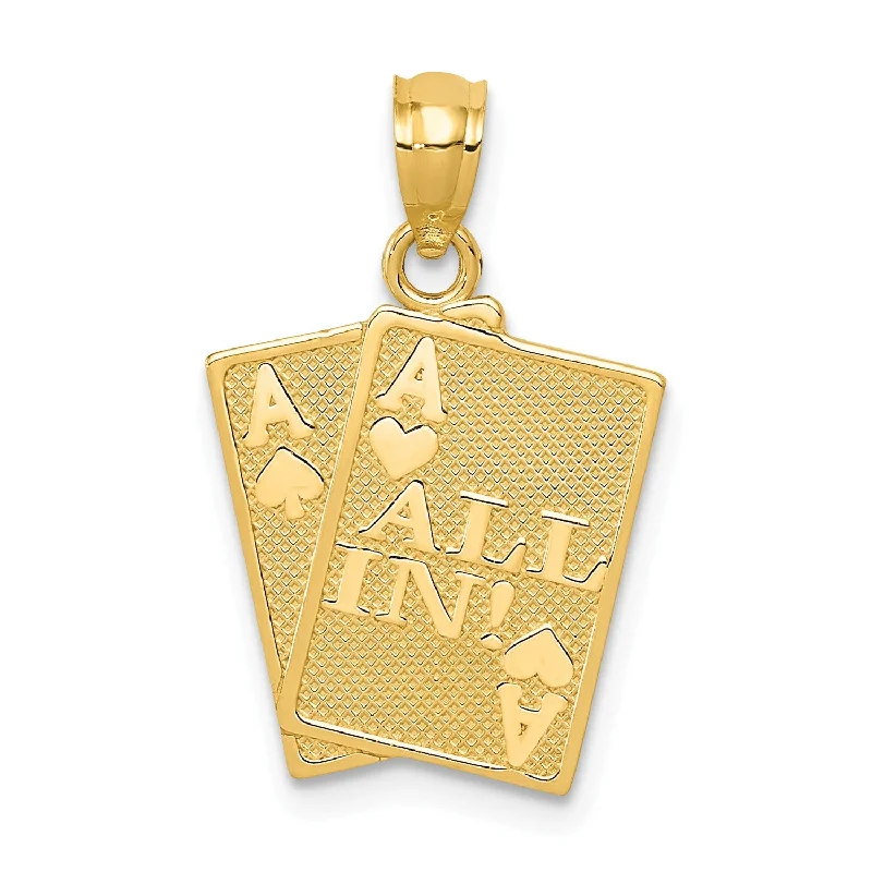white topaz stacking rings 14KT Yellow Gold 21X13MM Pendant. Chain Not Included