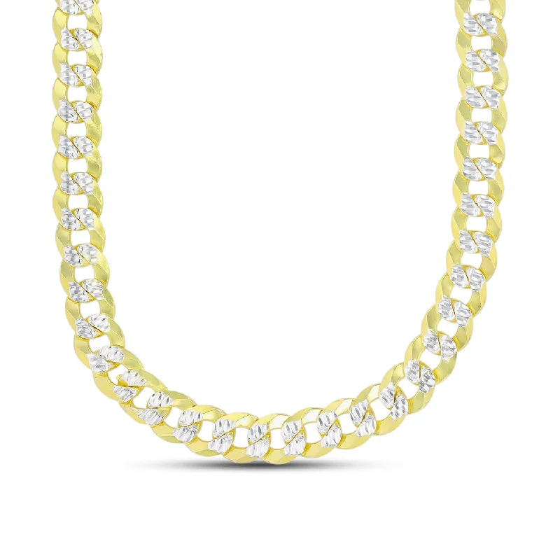 vintage pearl cluster earrings 14KT Yellow Gold Plated Sterling Silver 26-inch 10MM Pave Curb Chain