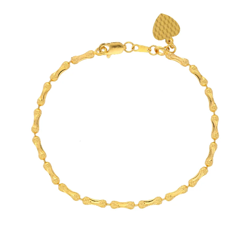 celestial galaxy planet earrings 22K Yellow Gold Bracelet (8.2gm)