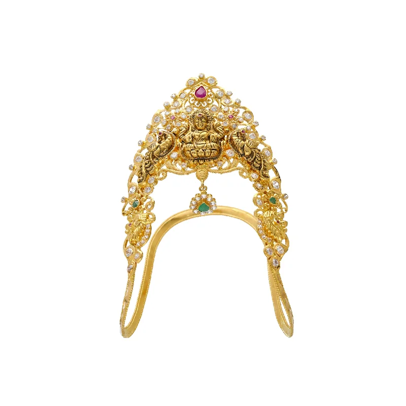 classic tennis bracelet white gold 22K Yellow Gold Temple Vanki Arm Bracelet For Kids w/ Emerald, Ruby, & CZ (31.4grams) classic tennis bracelet white gold 22K Yellow Gold Temple Vanki Arm Bracelet For Kids w/ Emerald, Ruby, & CZ (31.4grams)