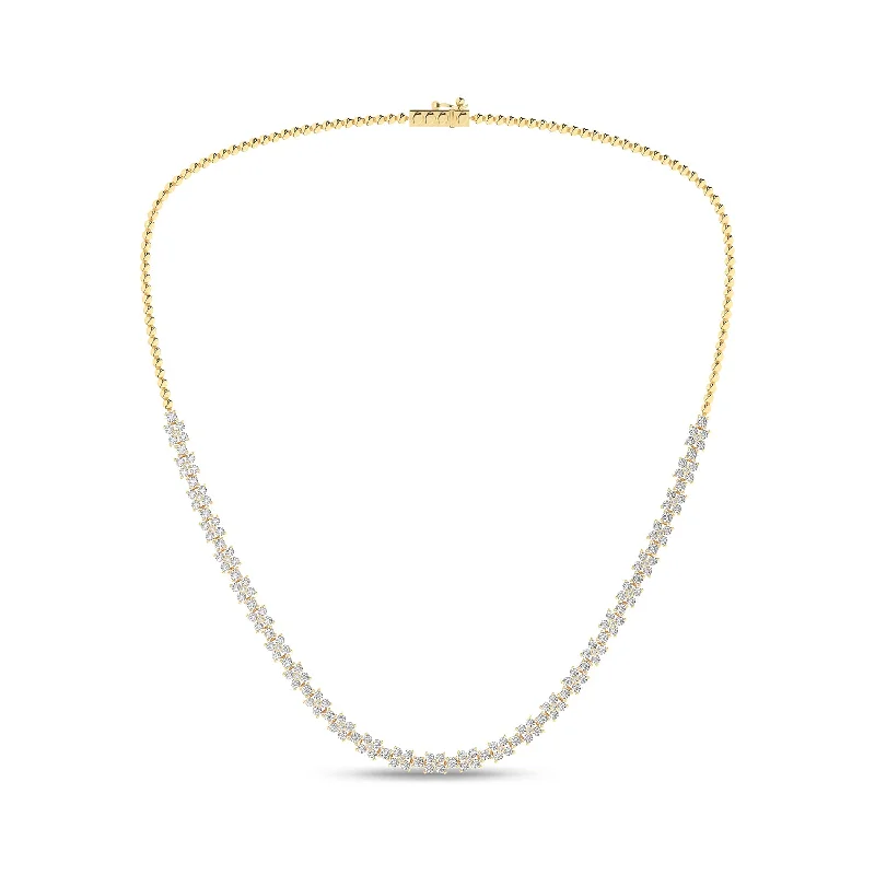 minimalist cuff bracelet adjustable Alyssa Radiant Tennis Necklace