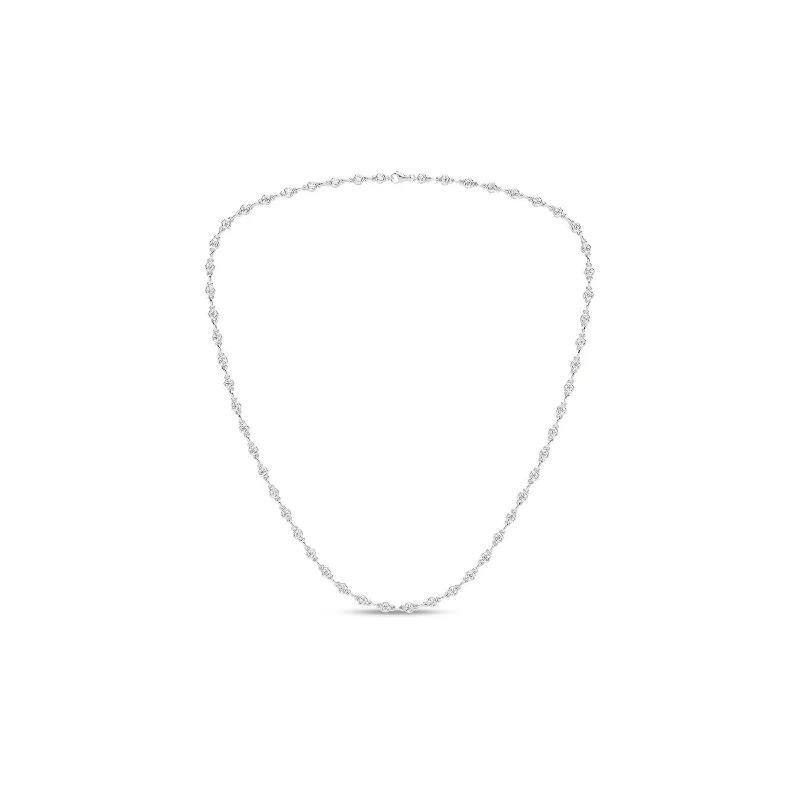 celestial zodiac sign necklace Bezel Set Diamond Tennis Necklace