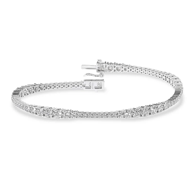 personalized engraved locket Charming Tennis Bracelet