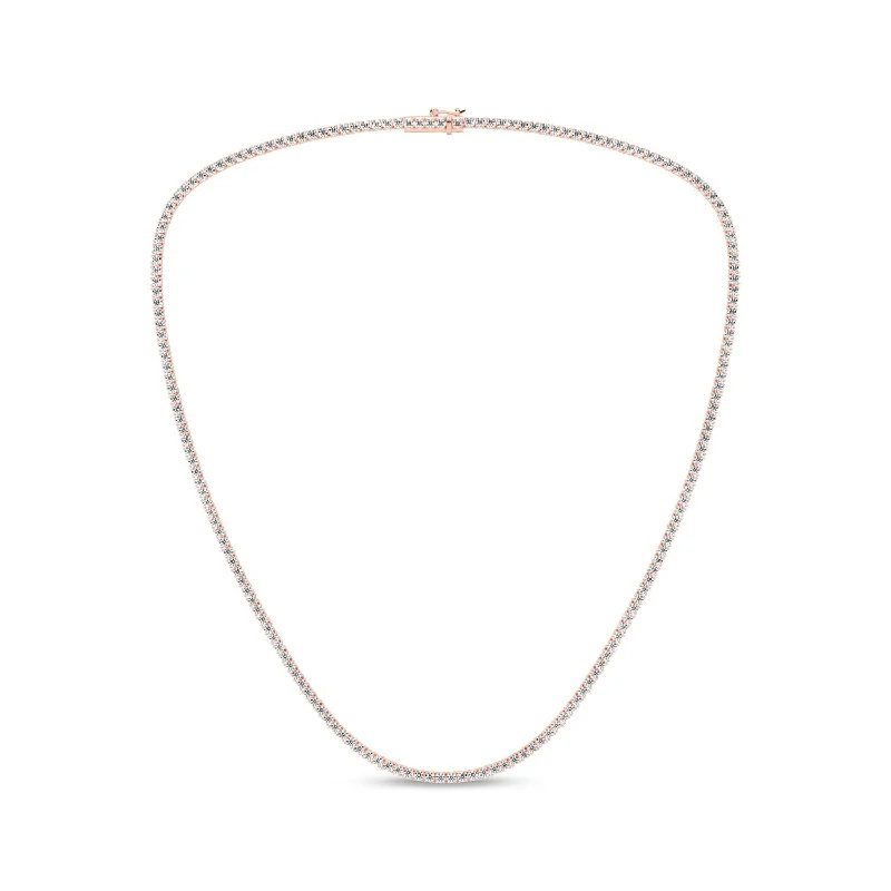 hypoallergenic earrings for sensitive ears Enchanting Tennis Necklace