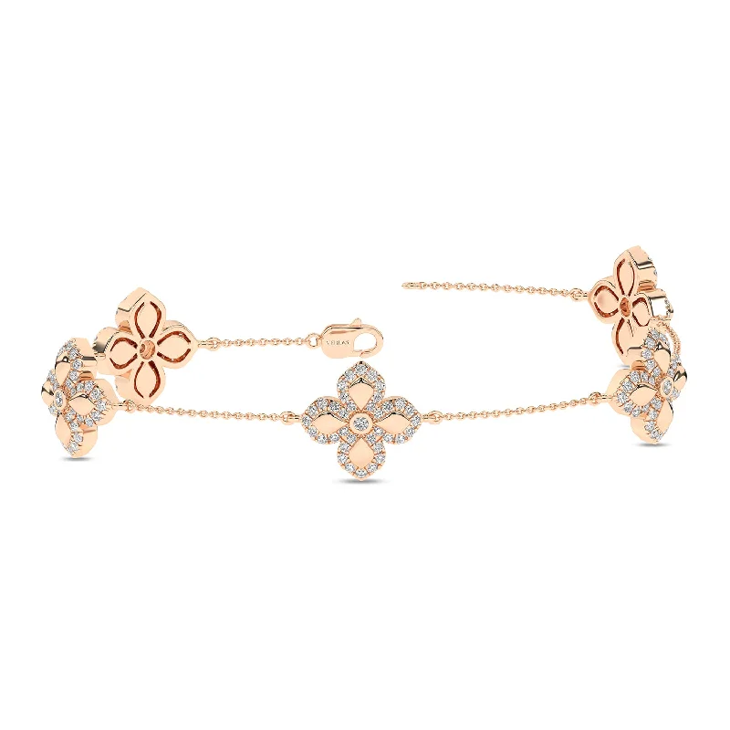 real garnet stacking rings La Fleur Diamond Contour Stationed Bracelet