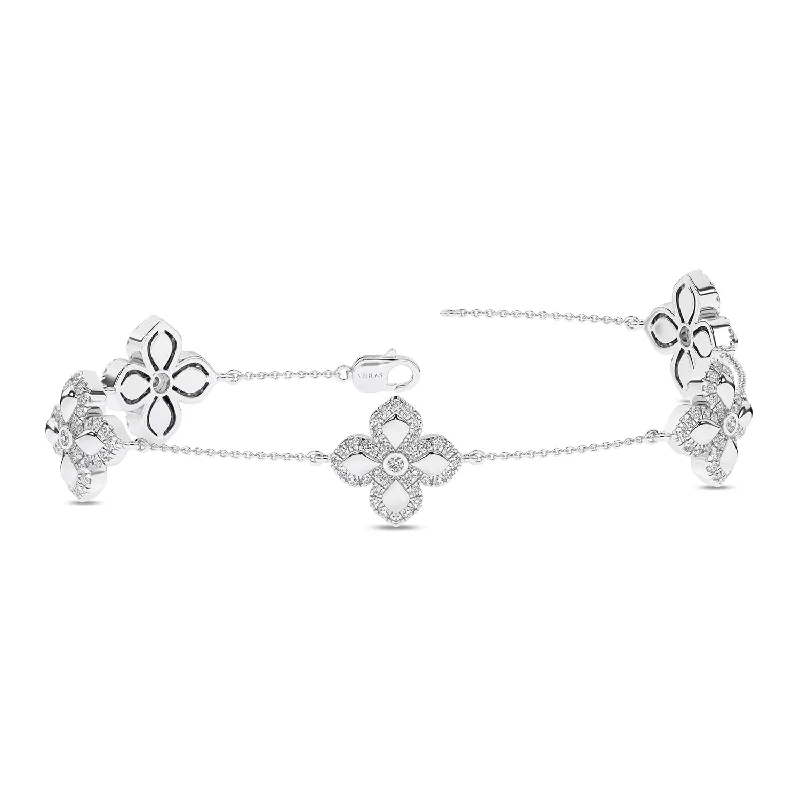 real ruby pendant necklace La Fleur Diamond Contour Stationed Bracelet
