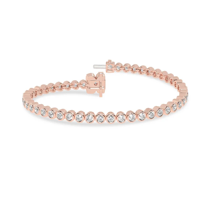 butterfly pendant necklace delicate La Fleur Encompassing Round Tennis Bracelet