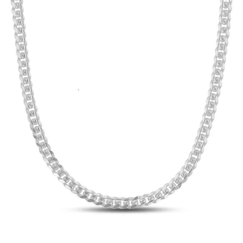 evil eye protection bracelet Luxe Layers Sterling Silver 20-inch 4.8MM Miami Cuban Link Chain evil eye protection bracelet Luxe Layers Sterling Silver 20-inch 4.8MM Miami Cuban Link Chain