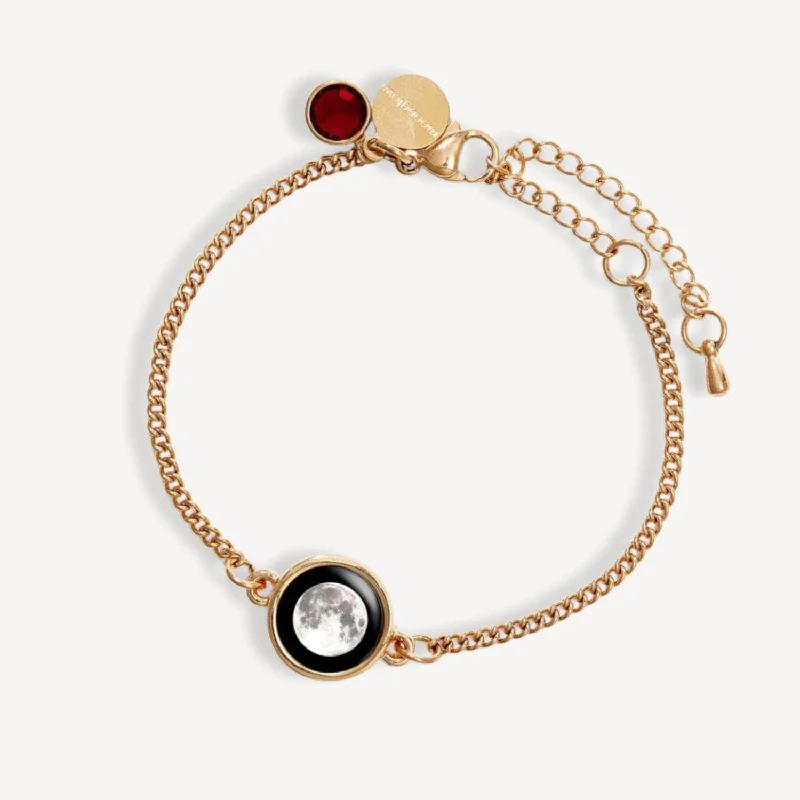 gold-plated snake chain bracelet Pallene Bracelet in Gold