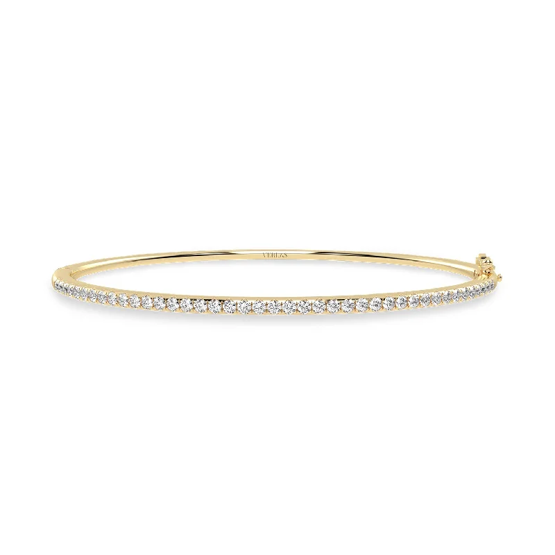 dainty birthstone ring for women Signature Diamond Bangle
