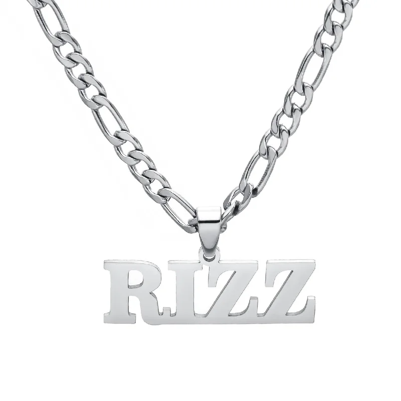 waterproof beach anklet stainless steel Stainless Steel 22-inch RIZZ Pendant