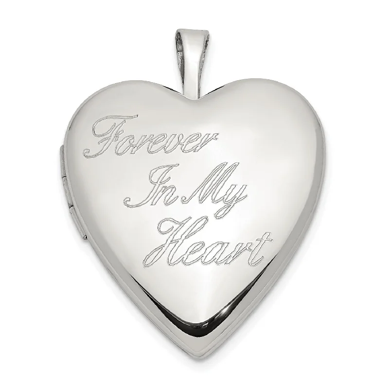celestial star cluster earrings Engravable Sterling Silver Heart Locket Forever In My Heart Pendant