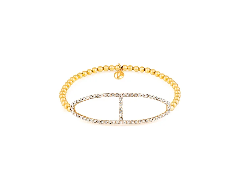 unique emerald green ring Stirata Kingston Bracelet Gold