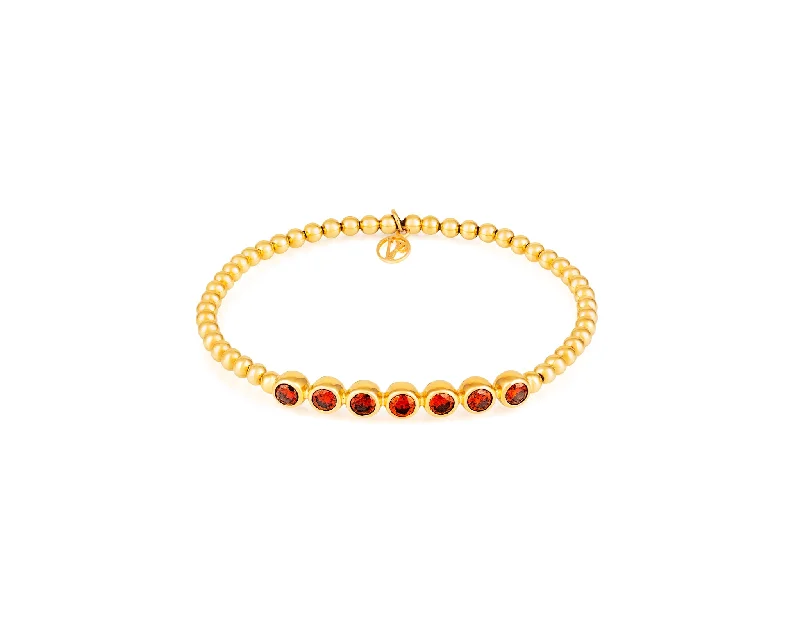 men’s silver wedding band Stirata Red Diamond Gold Bracelet