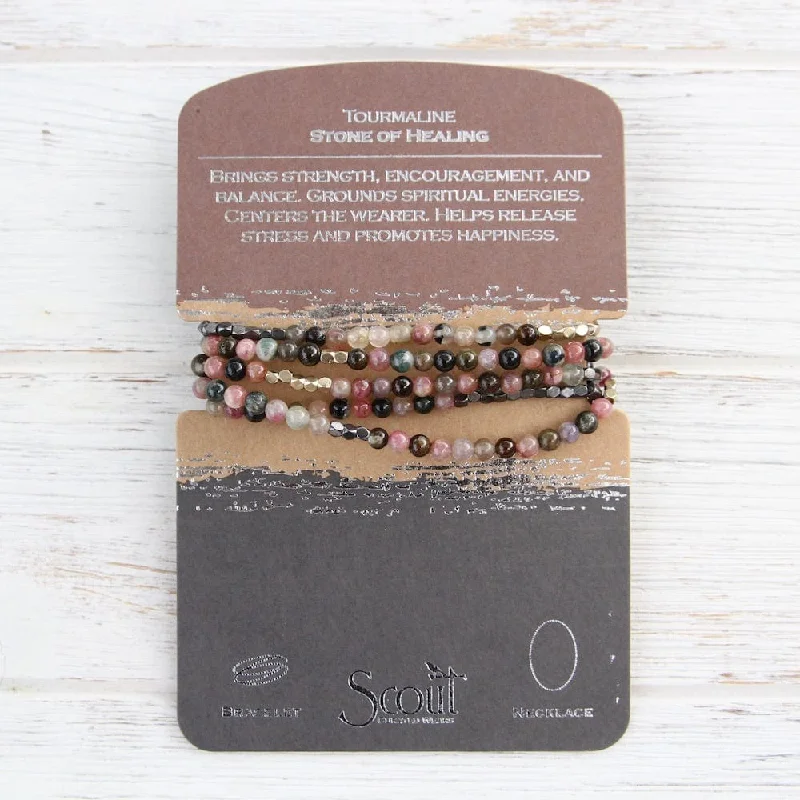 classic pearl strand necklace Scout Tourmaline Wrap Bracelet & Necklace