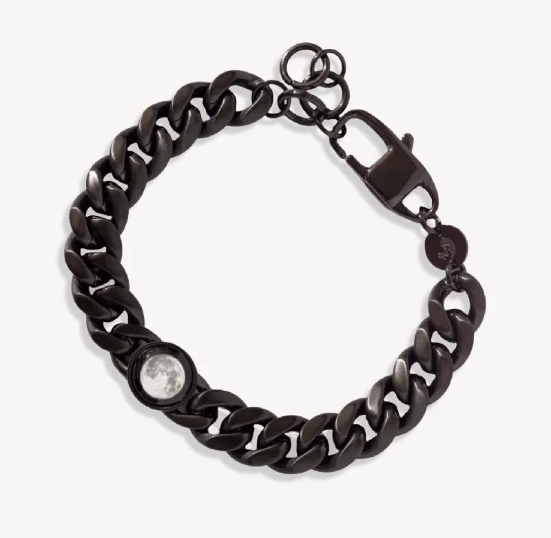 bezel set engagement ring modern The Titan Bracelet