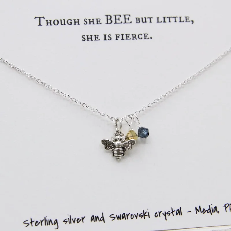diamond halo stud earrings Though She BEE but Little, She is Fierce.