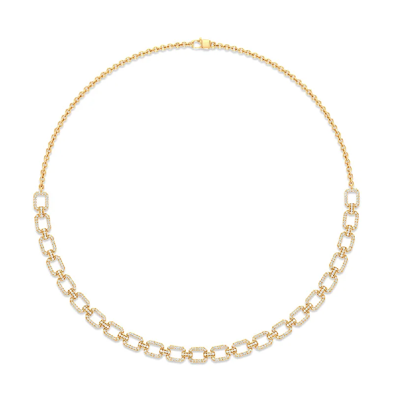 black diamond eternity band 14K 1.00ct Diamond Necklace