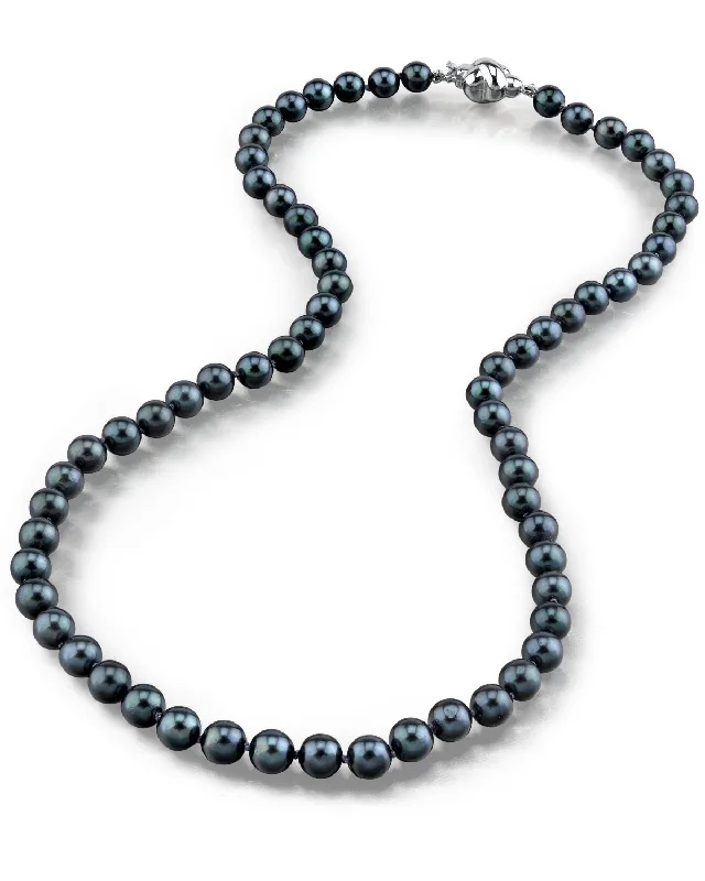 handcrafted gemstone ring women Black Japanese Akoya Choker Length Pearl Necklace, 5.0-5.5mm - AA+ Quality handcrafted gemstone ring women Black Japanese Akoya Choker Length Pearl Necklace, 5.0-5.5mm - AA+ Quality