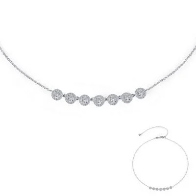 unique silver branch ring 7 Symbols of Joy Halo Necklace