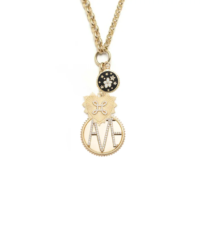 celestial star charm bracelet Amate - Love Story : Heavy Mixed Belcher