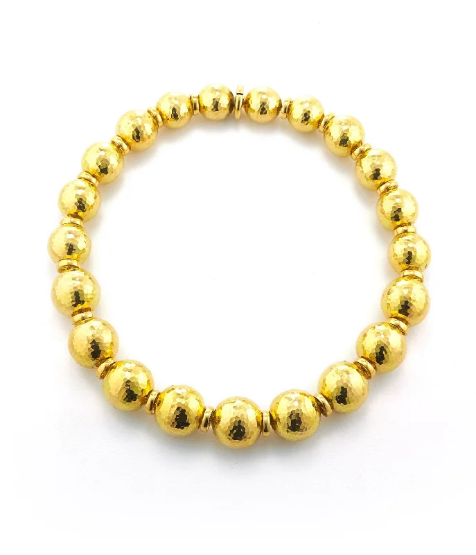 antique filigree wedding band Ball Necklace