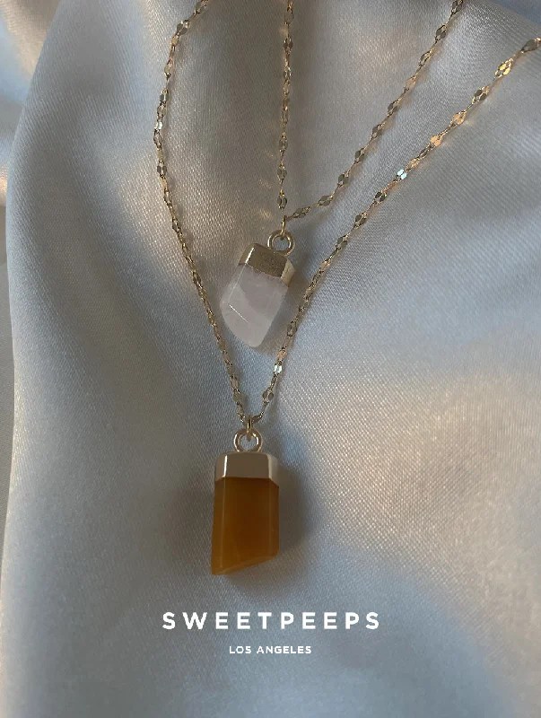 natural jade ring Boho Chic Necklace