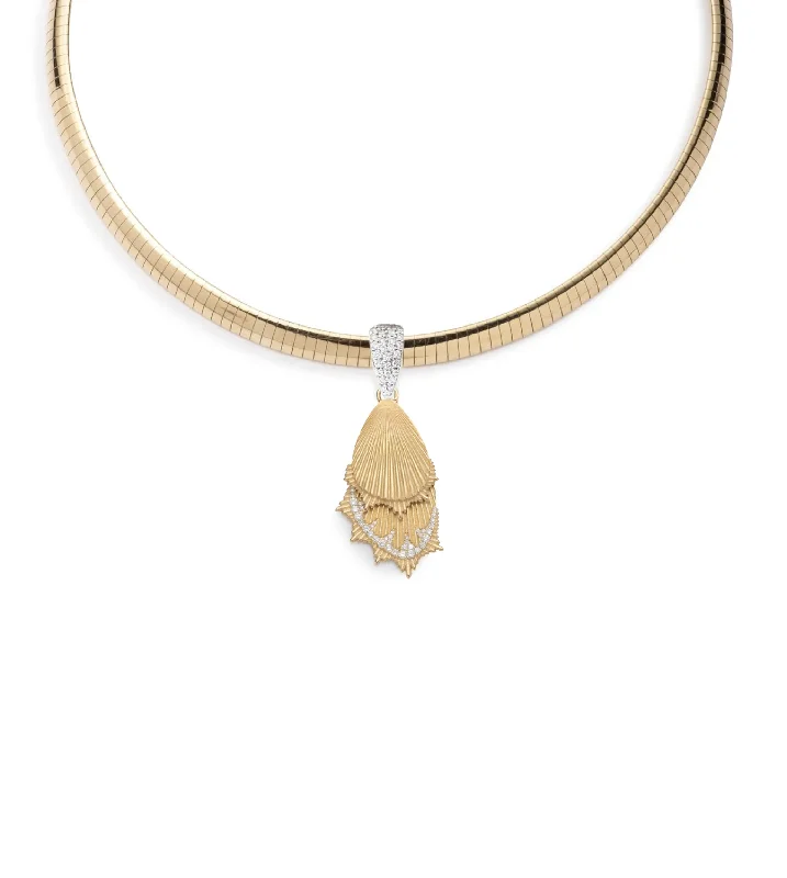 minimal diamond bar necklace Butterfly Wings : Medium Sleek Collar Necklace