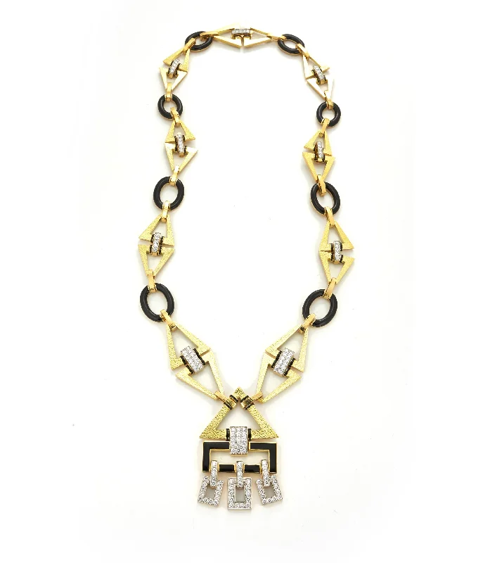 statement gold cuff earrings Ceremonial Necklace