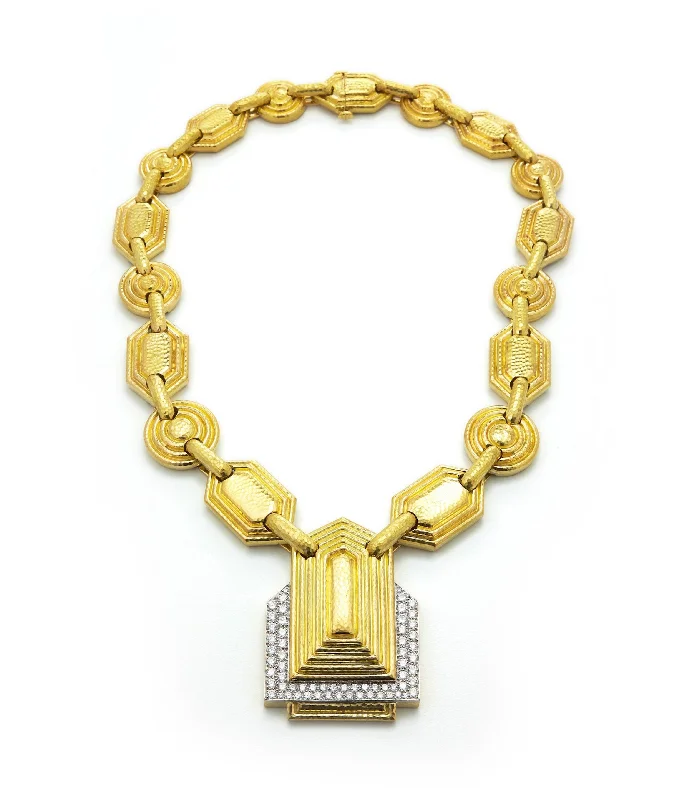 boho macrame bead anklet City Lights Necklace