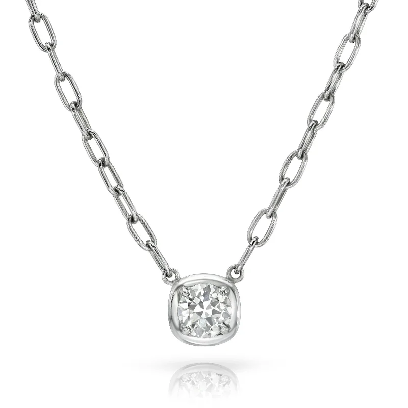 personalized bar necklace silver CORI NECKLACE