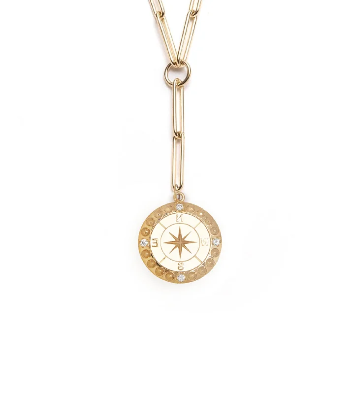 bohemian gemstone choker Internal Compass : Extended Clip Extension Chain Necklace