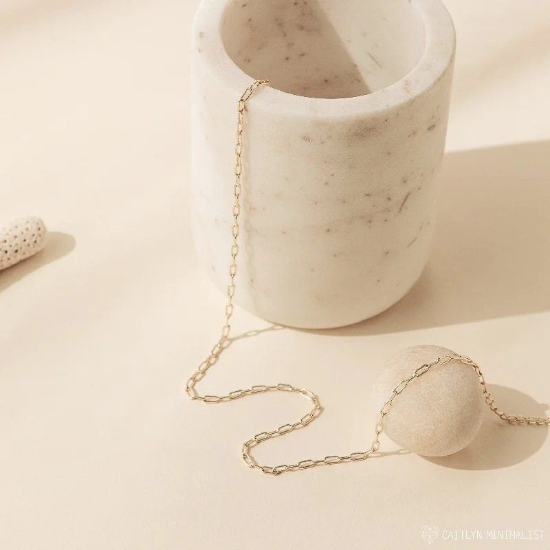 real turquoise drop earrings Dainty Link Chain Necklace