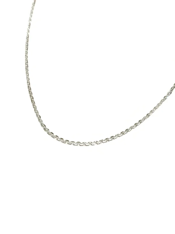 chunky gold chain necklace Diamond Cut Cable Chain