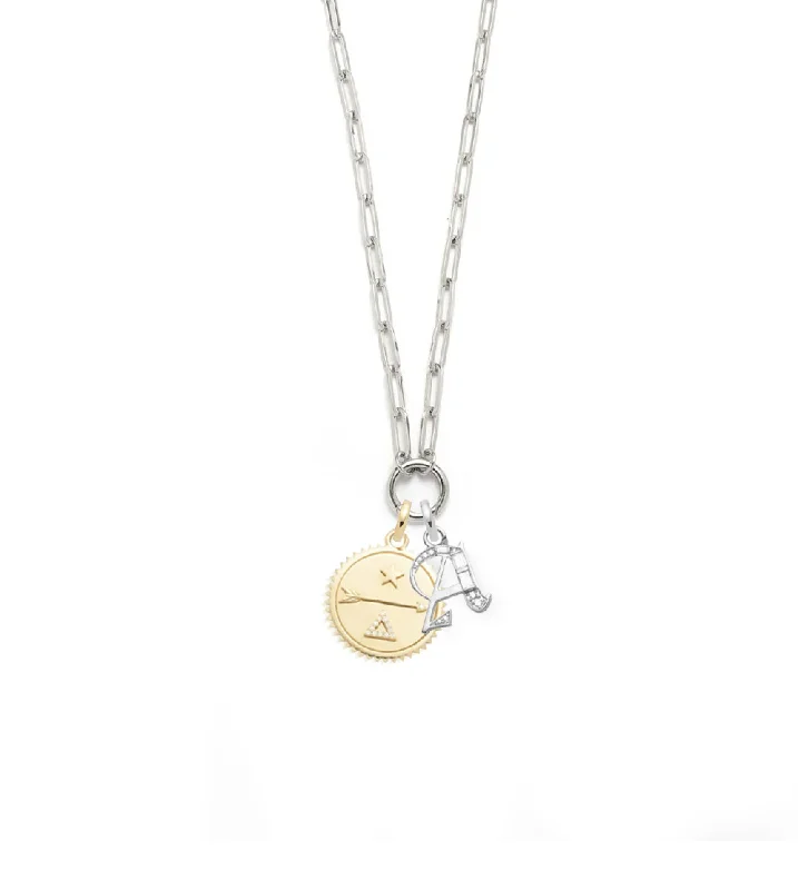 black pearl earrings classic Dream & Initials : Classic Fob Open Clip Necklace